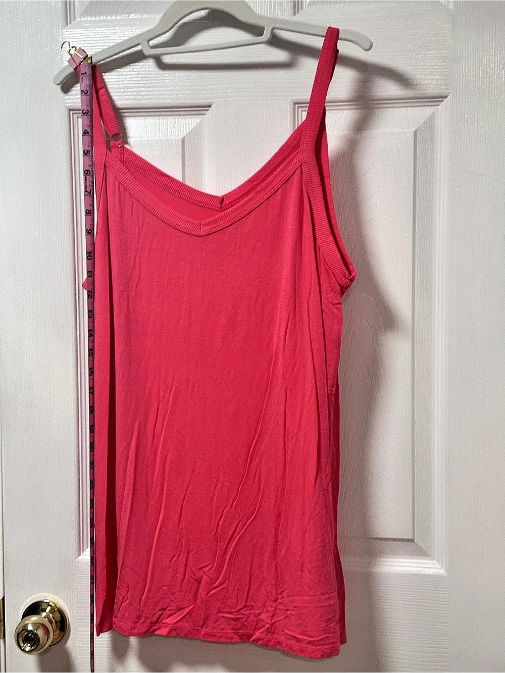Torrid Super Soft V-Neck Swing Tank Pink Size 2